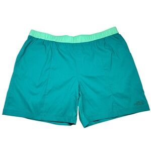 The North Face Class V Pull-On Shorts Mens XXL Teal Green FlashDry NWT